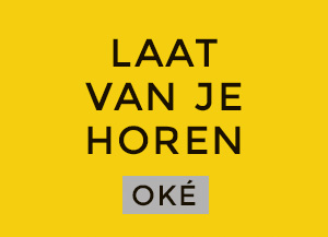 Laat van je horen. Oké